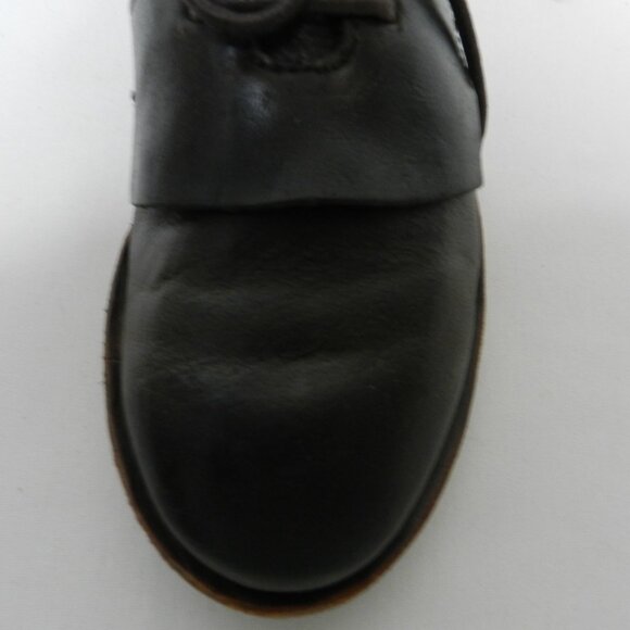 Gee WaWa Anthropologie Leather Hand Made Goodyear brown Oxfords Women Size Sz 7 - Picture 4 of 14
